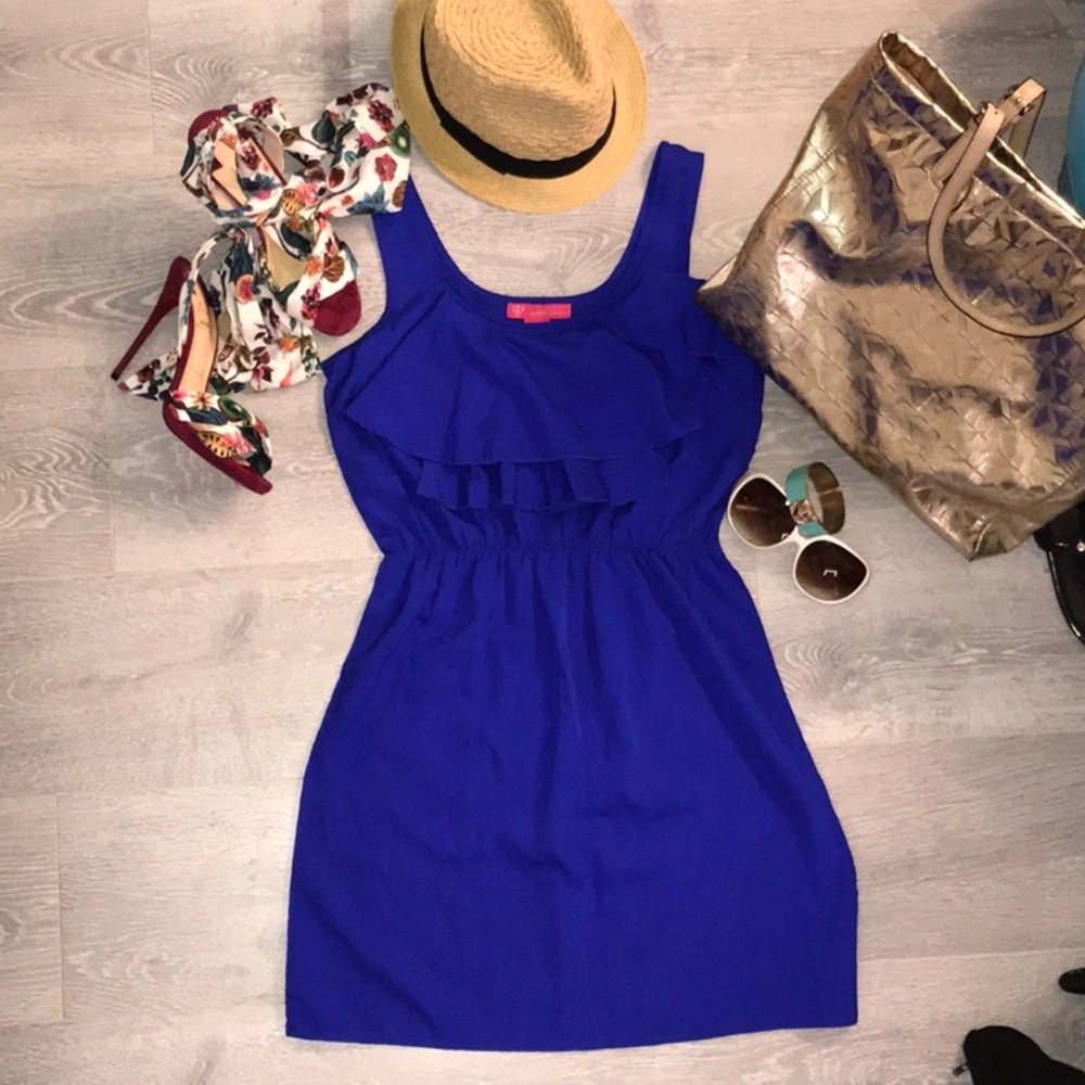 Blue summer dress